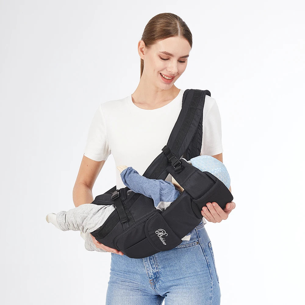 4-in-1 Ergonomic Baby Backpack Carrier
