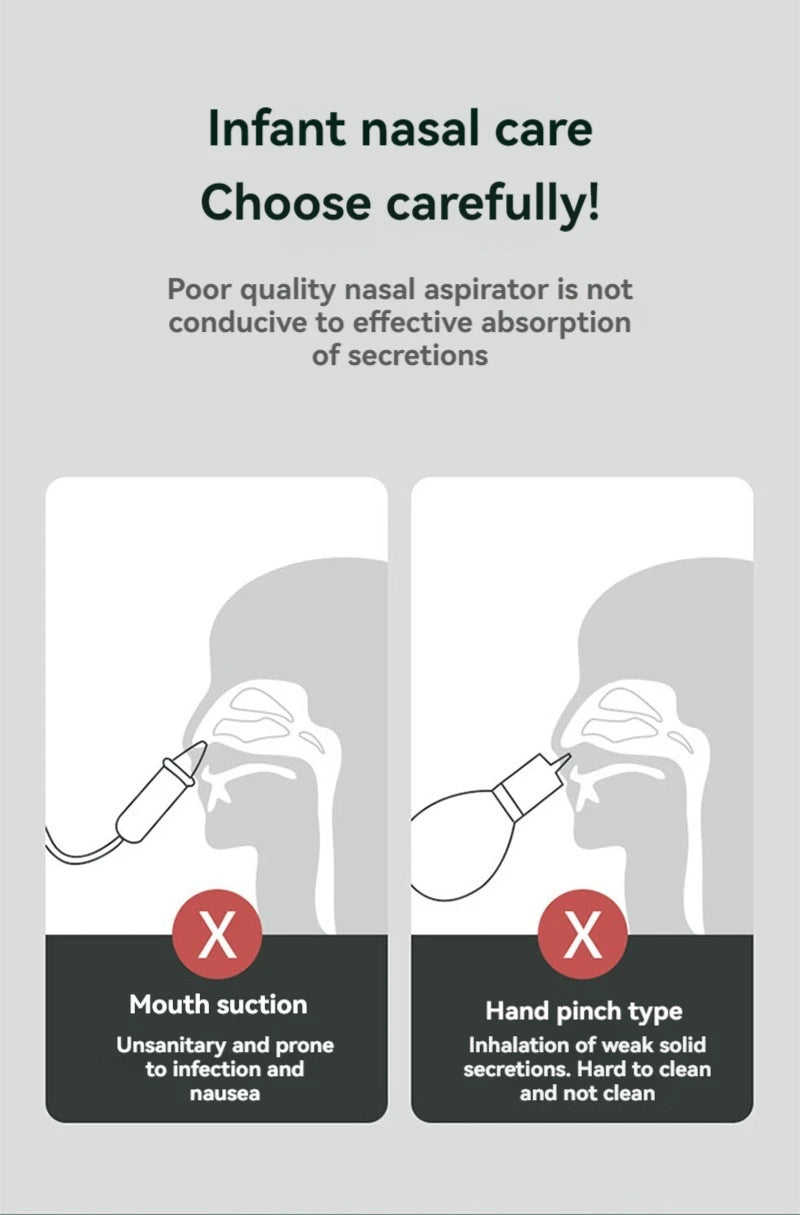 Baby Nasal Aspirator Soothing For Babies Infant Kids