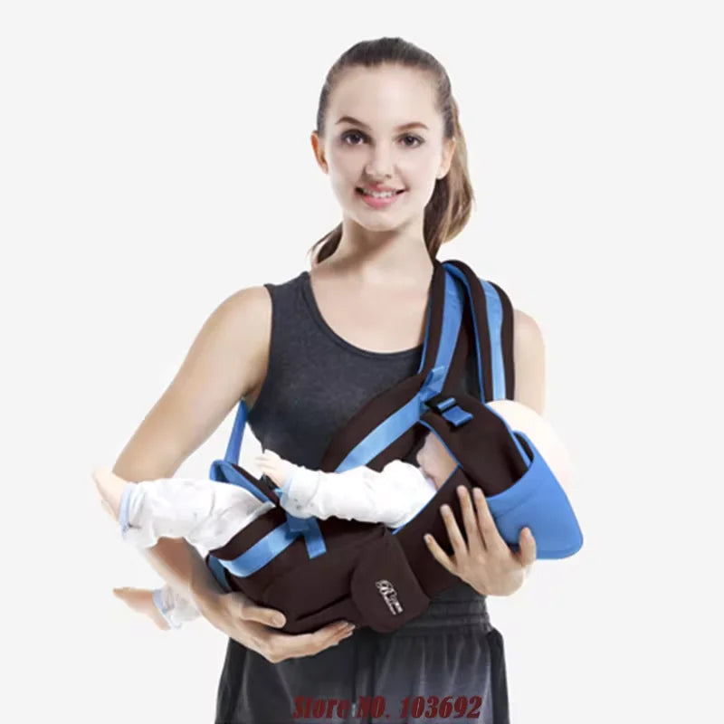 4-in-1 Ergonomic Baby Backpack Carrier