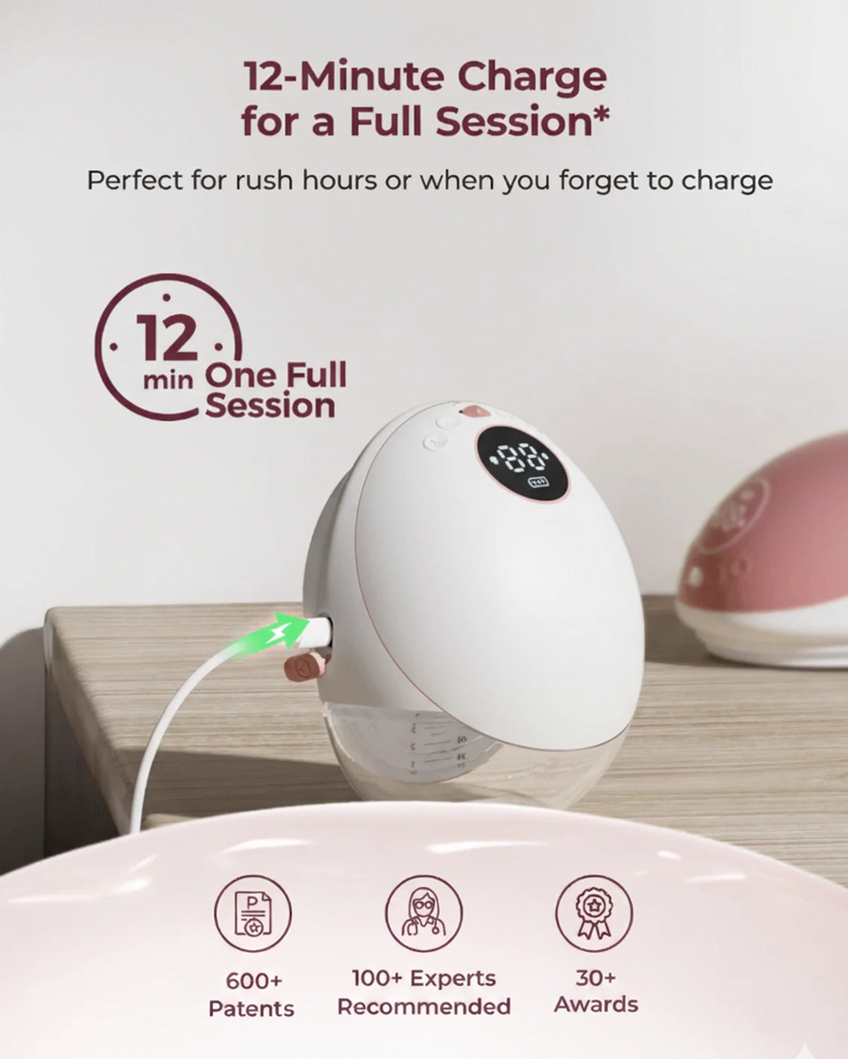 2025 SweetestNest Mobile Hands-Free Breast Pump S39
