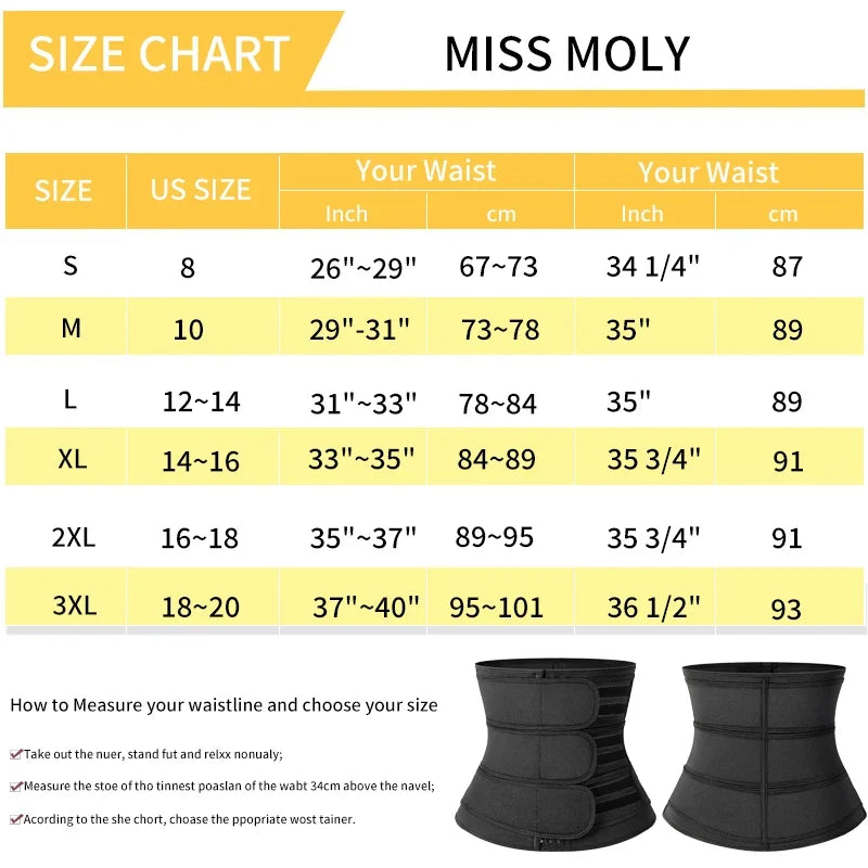 Body Shaper Waist Trainer Belts